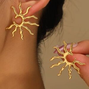 Sun Earrings Summer Earrings